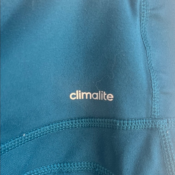 Adidas Deep Blue Leggings Size Medium (12/14) - Picture 5 of 5